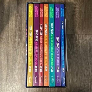 MCAT Books and Flashcards